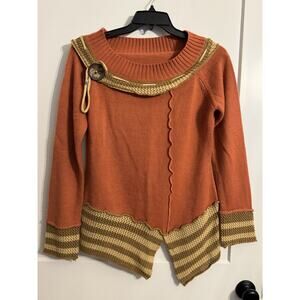 Joe Brown’s Individuals Orange Sweater No Tags See Photos For Measurements